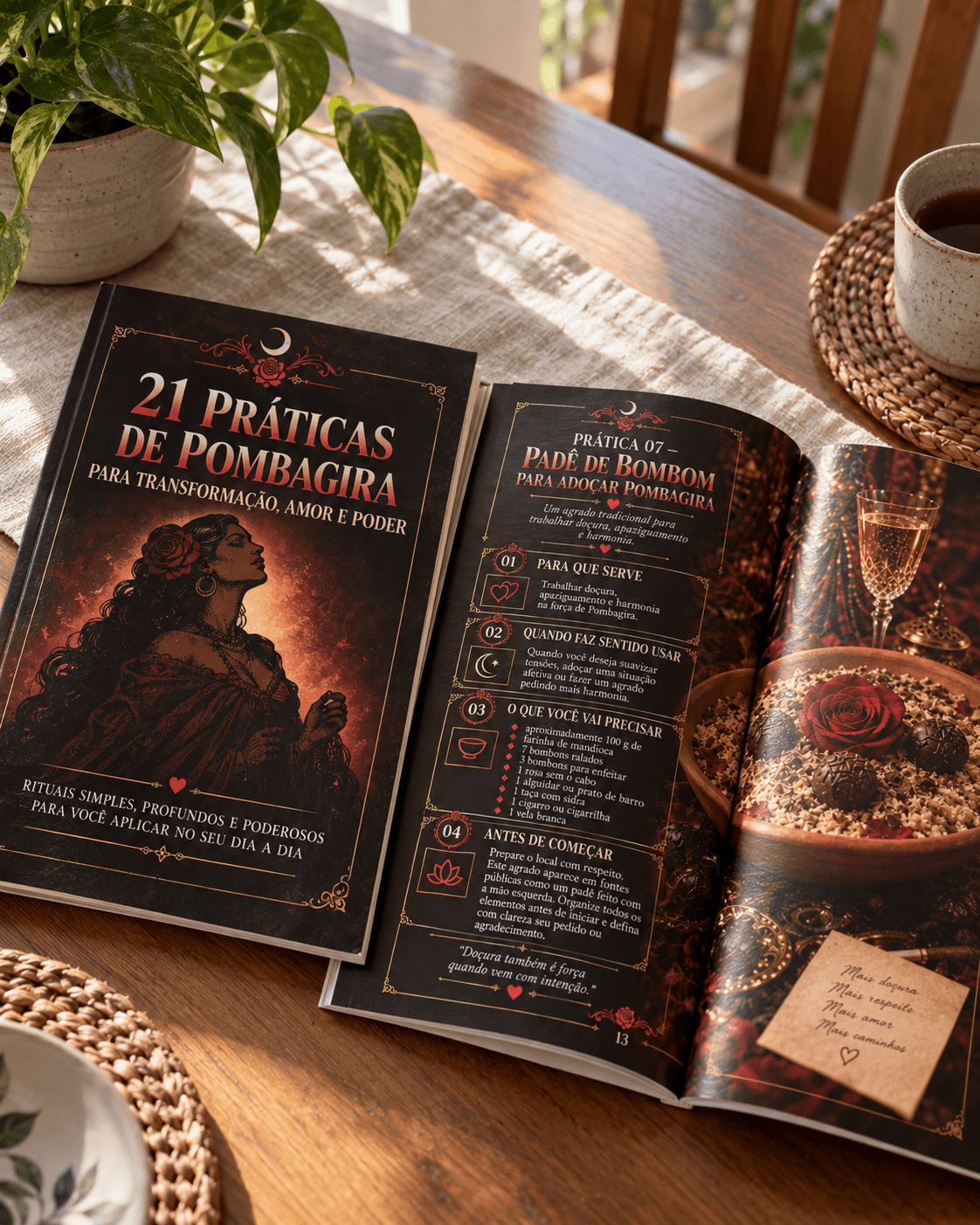 Capa do guia 21 Práticas de Pombagira